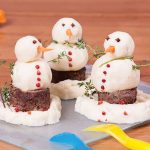 Köfte Ve Patates Püresinden Kardan Adam Tarifi