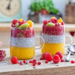 Mango and Raspberry Chia Pudding Recipe