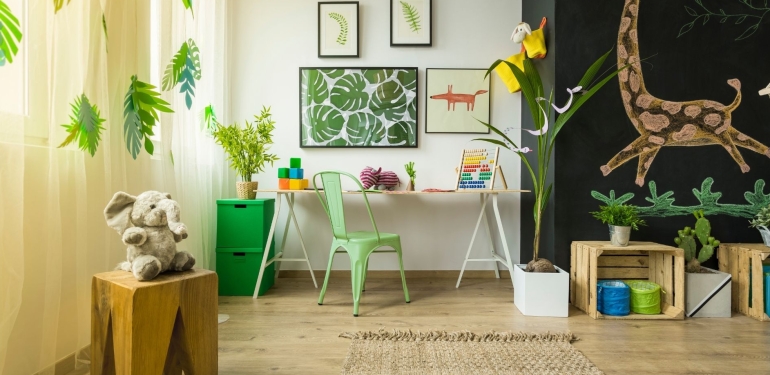 Çocuk Odası Dekorasyonunda: Küçükten Büyüğe Esneklik